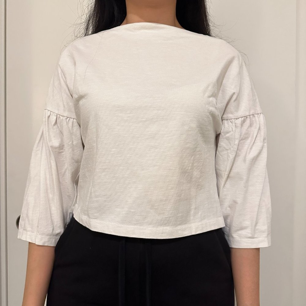 Uniqlo White Blouse
